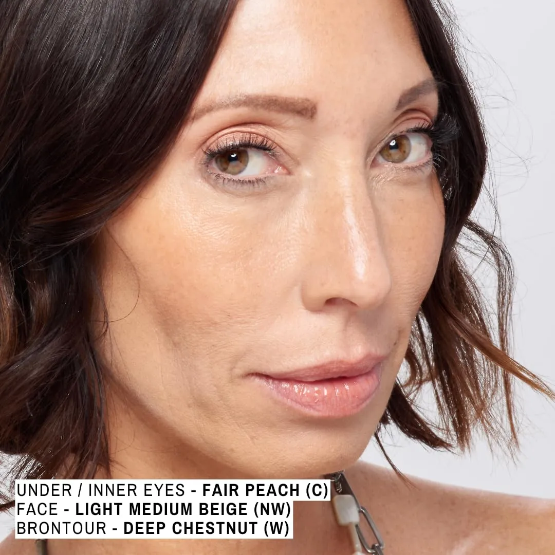 Maxine's Revenge FRENCH FACE Concealer Concentrate | Hydrate and Blur | Conceal and Highlight with Lightweight Full-Coverage LIGHT MEDIUM BEIGE