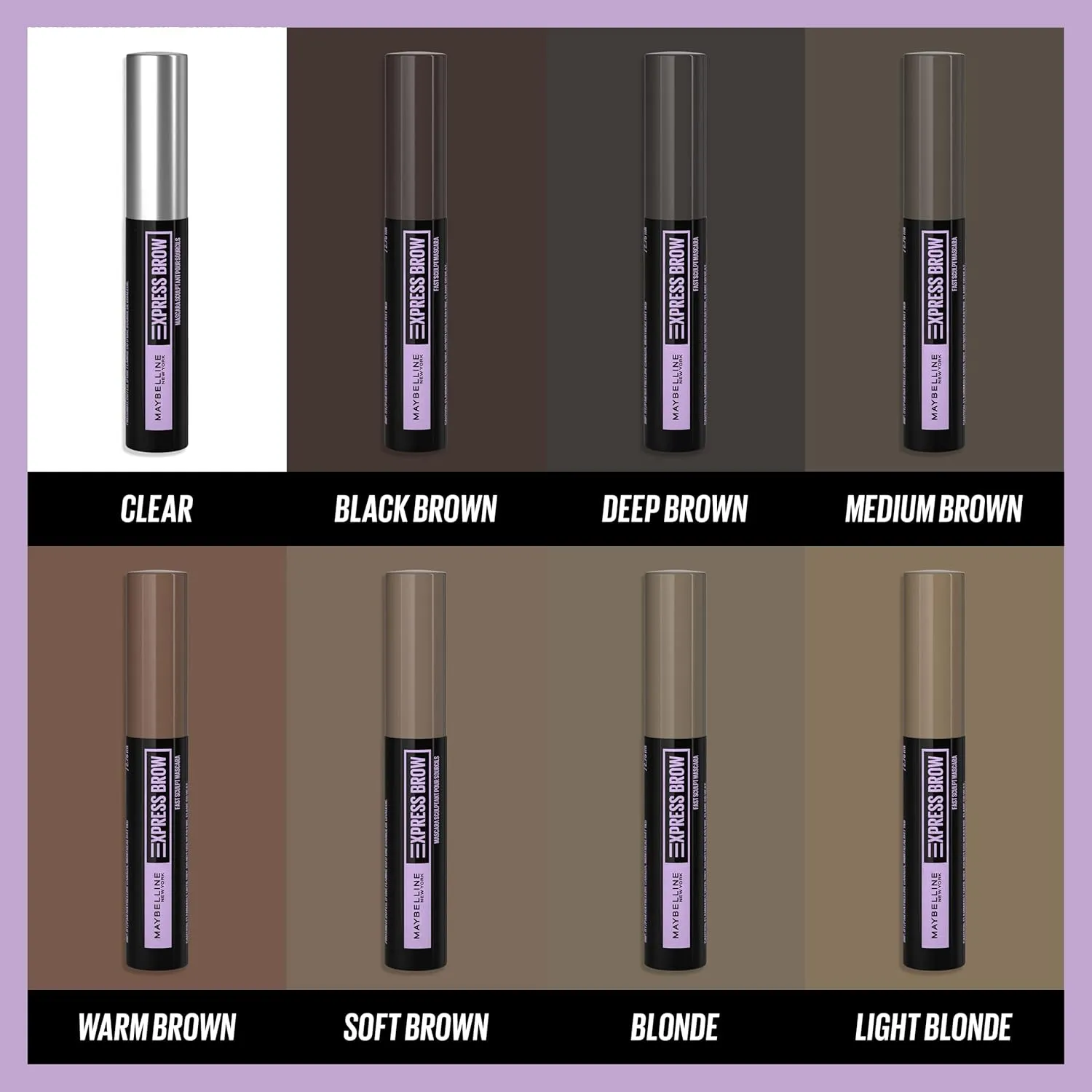 Maybelline Brow Fast Sculpt, Shapes Eyebrows, Eyebrow Mascara Makeup, Light Blonde, 0.09 Fl. Oz.