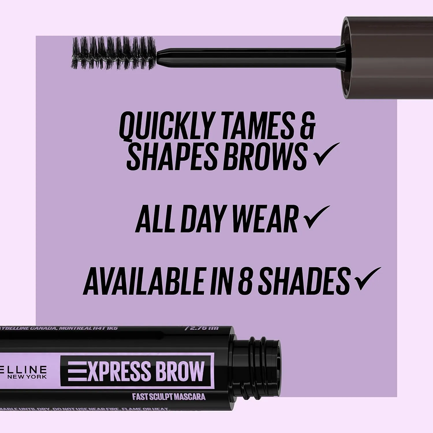 Maybelline Brow Fast Sculpt, Shapes Eyebrows, Eyebrow Mascara Makeup, Light Blonde, 0.09 Fl. Oz.