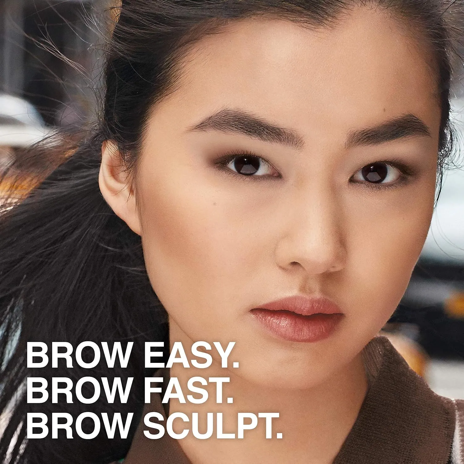 Maybelline Brow Fast Sculpt, Shapes Eyebrows, Eyebrow Mascara Makeup, Warm Brown, 0.09 Fl. Oz.