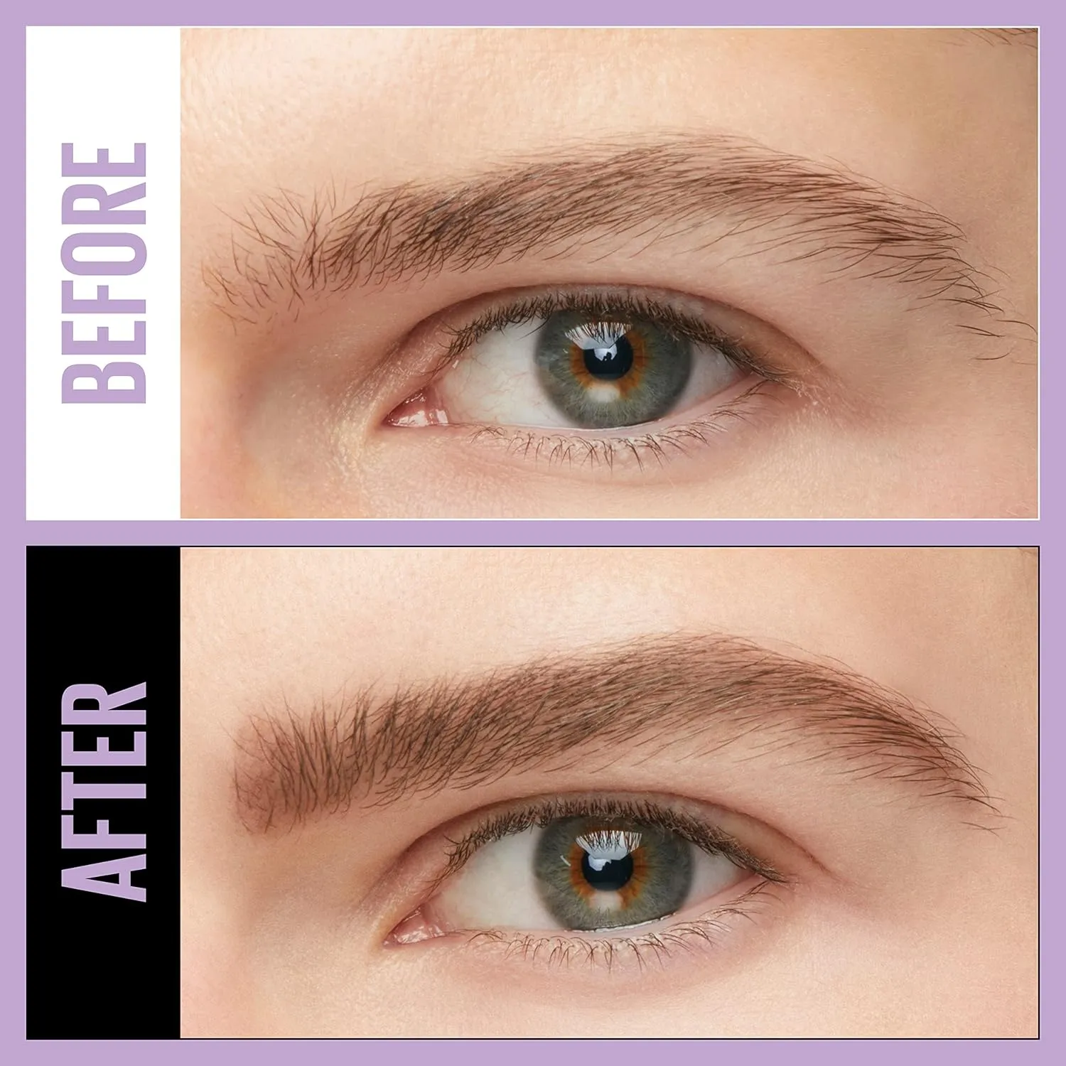 Maybelline Brow Fast Sculpt, Shapes Eyebrows, Eyebrow Mascara Makeup, Warm Brown, 0.09 Fl. Oz.