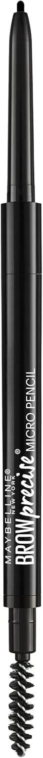 Maybelline Brow Precise Micro Eyebrow Pencil Makeup, Black Brown, 0.002 Ounce