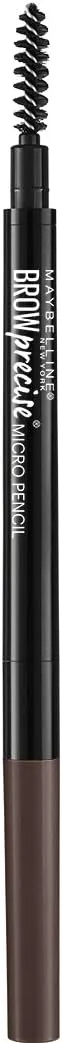Maybelline Brow Precise Micro Eyebrow Pencil Makeup, Deep Brown, 0.002 oz.