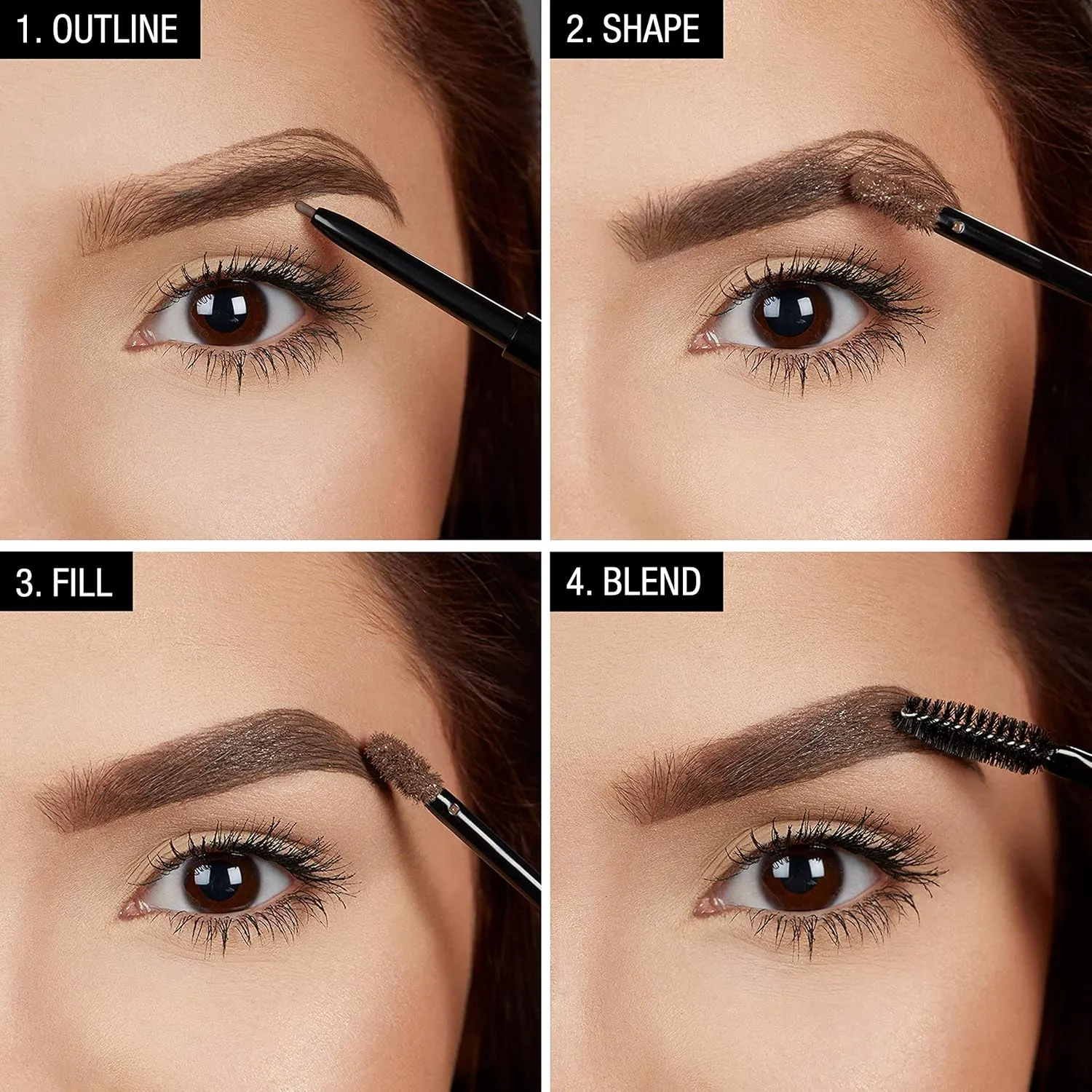 Maybelline TattooStudio Waterproof Eyebrow Gel Makeup, Blonde, 1 Count