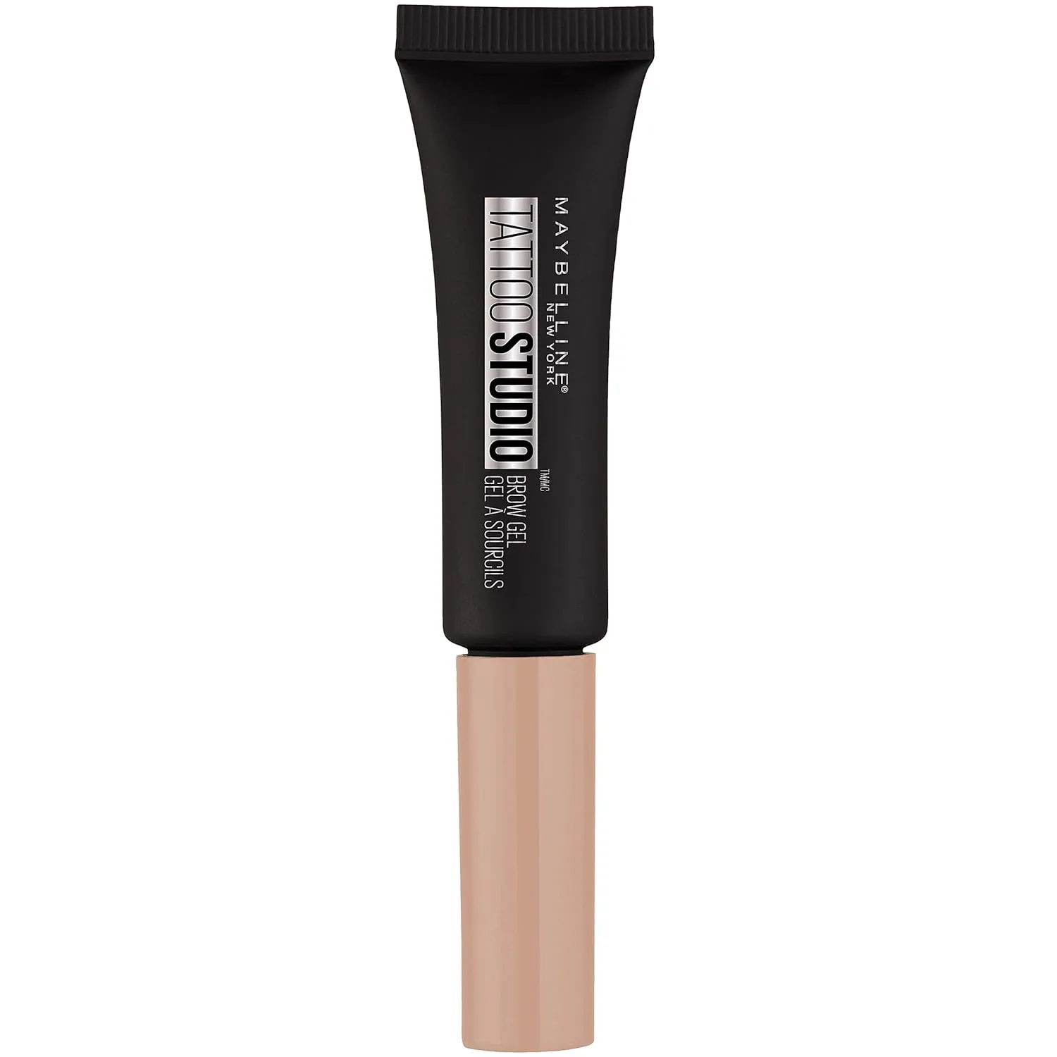 Maybelline TattooStudio Waterproof Eyebrow Gel Makeup, Blonde, 1 Count