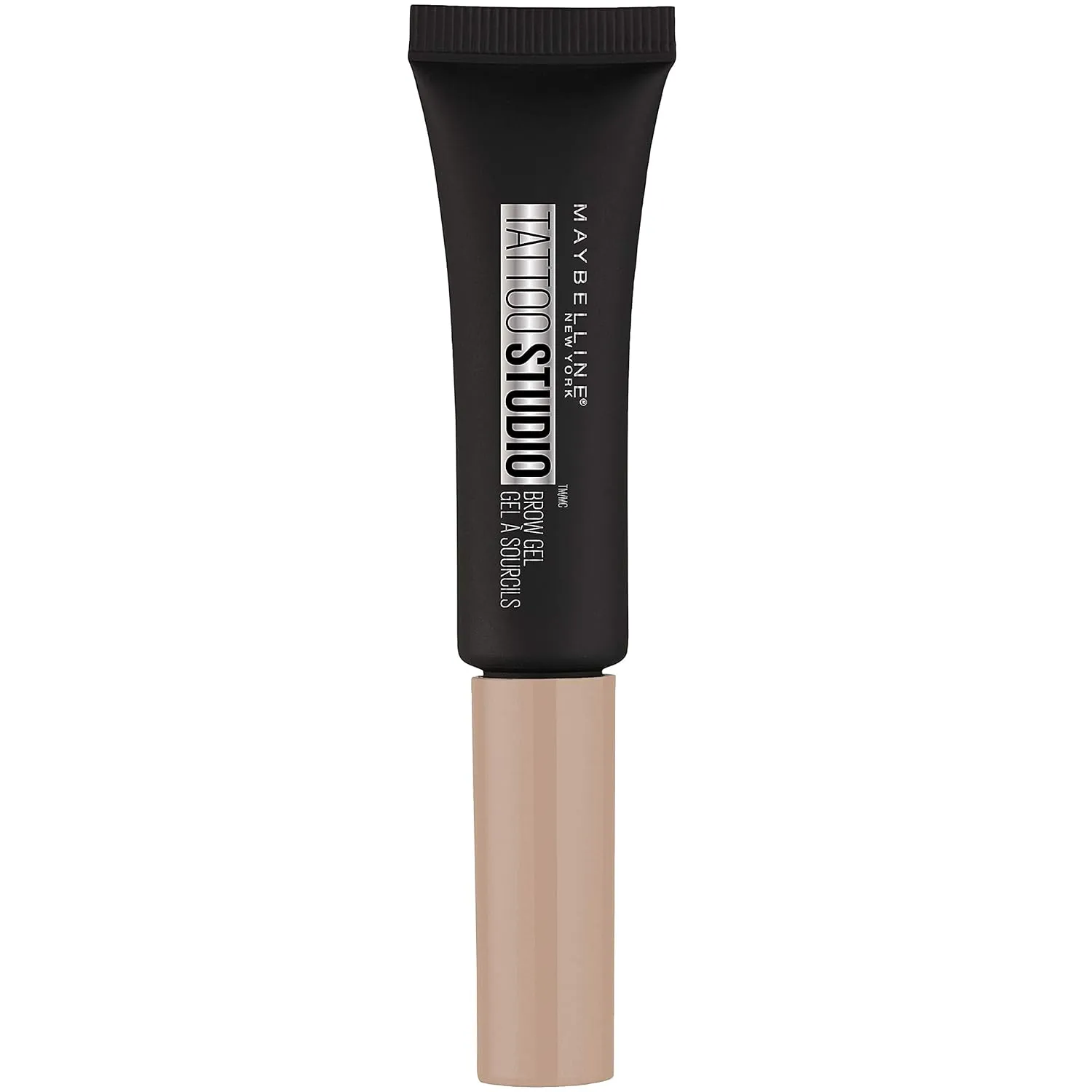 Maybelline TattooStudio Waterproof Eyebrow Gel Makeup, Blonde, 1 Count