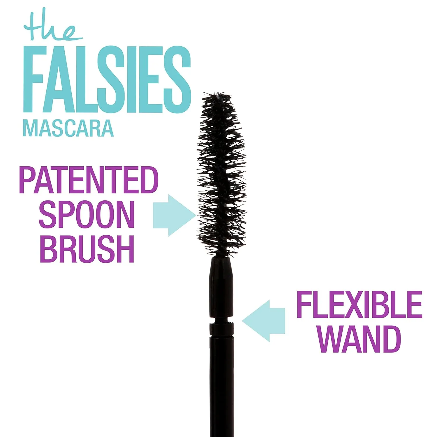 Maybelline Volum' Express Falsies Volumizing Waterproof Mascara, Very Black, 2 Count