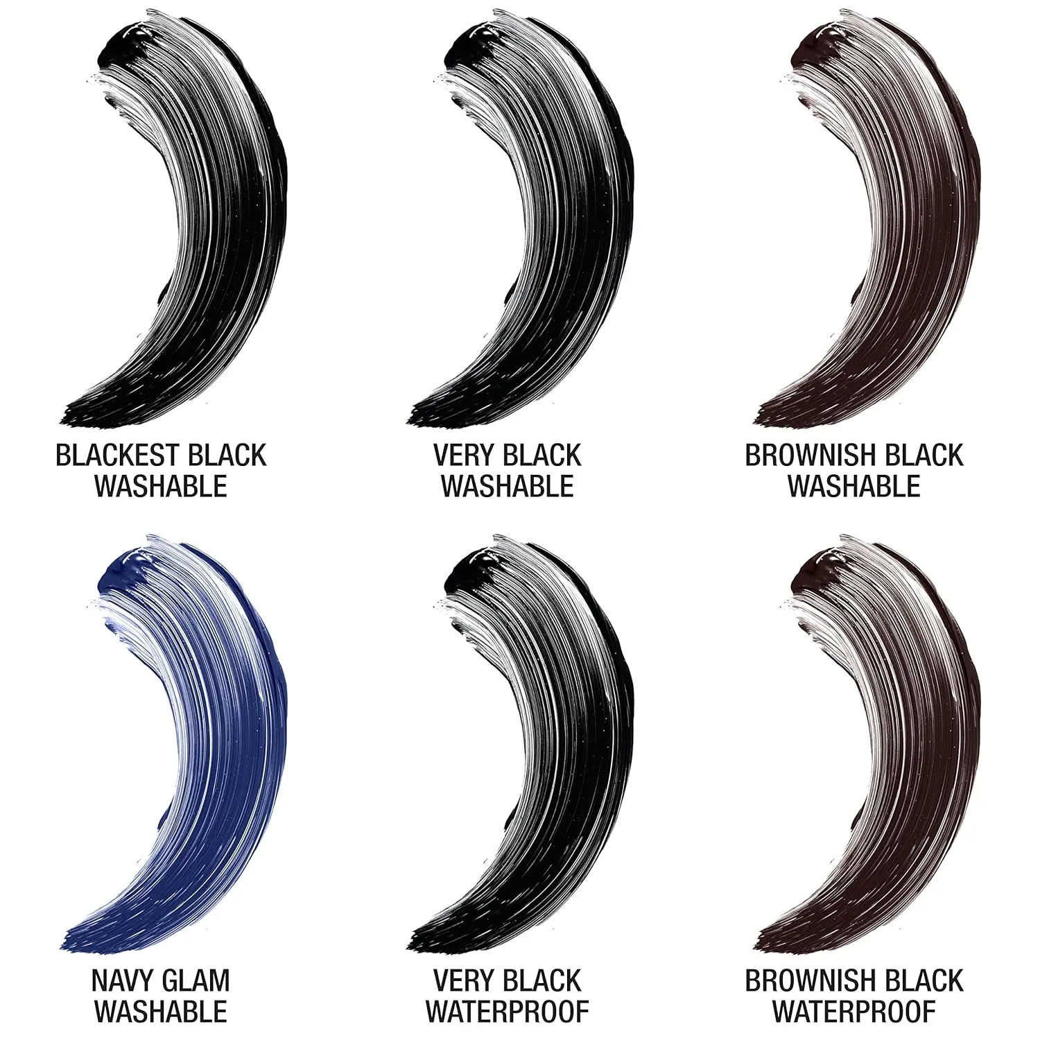 Maybelline Volum' Express Falsies Volumizing Waterproof Mascara, Very Black, 2 Count