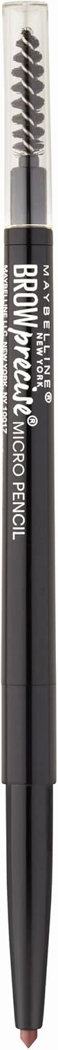 Maybelline Brow Precise Micro Eyebrow Pencil Makeup, Auburn, 0.002 oz.
