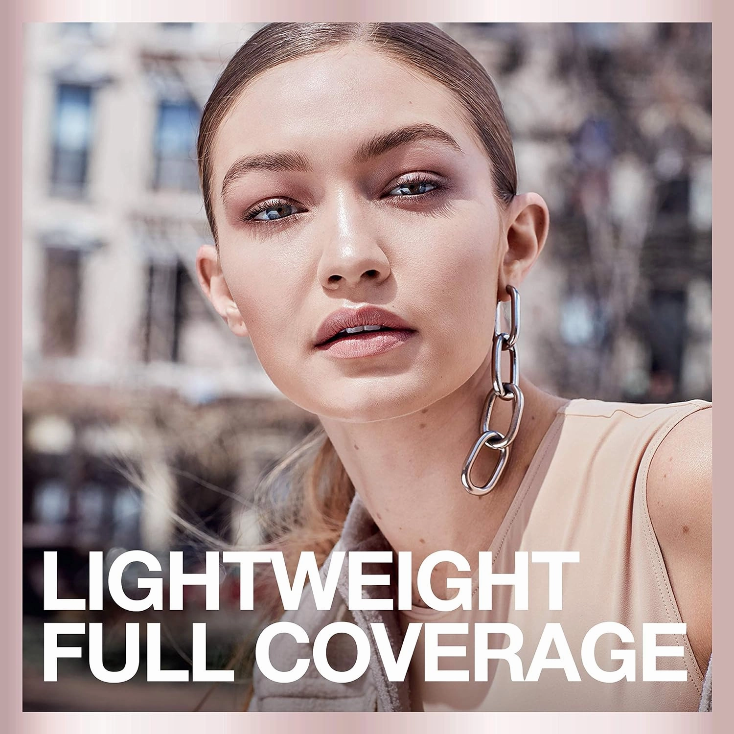 Maybelline Dream Urban Cover Flawless Coverage Foundation Makeup, SPF 50, Fair Porcelain