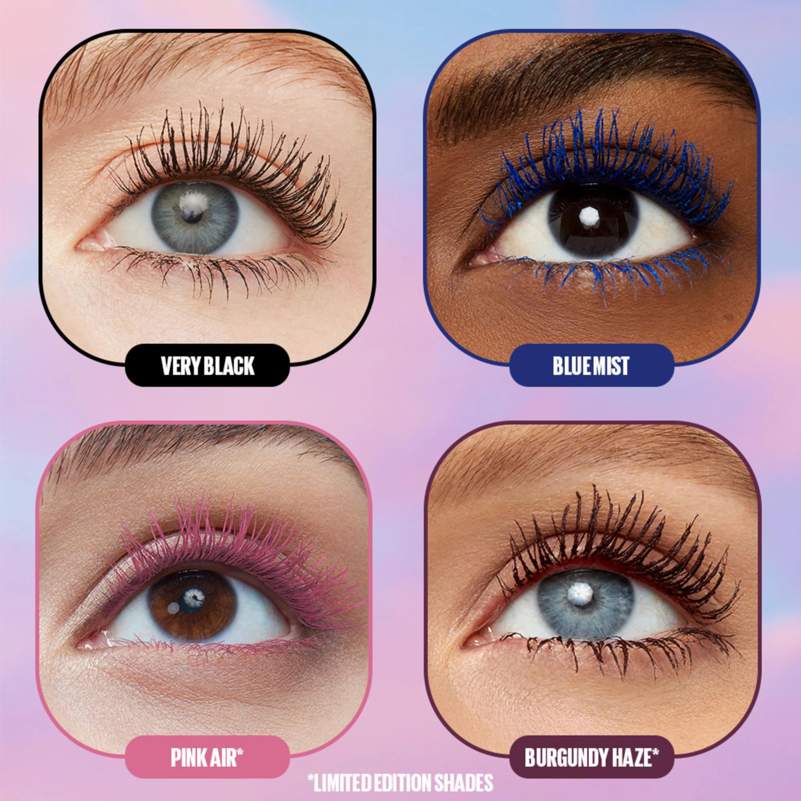 Maybelline Lash Sensational Sky High Waterproof Mascara Makeup, Volumizing, Lengthening, Defining, Curling, Multiplying, Buildable Formula, Brownish Black, 1 Count