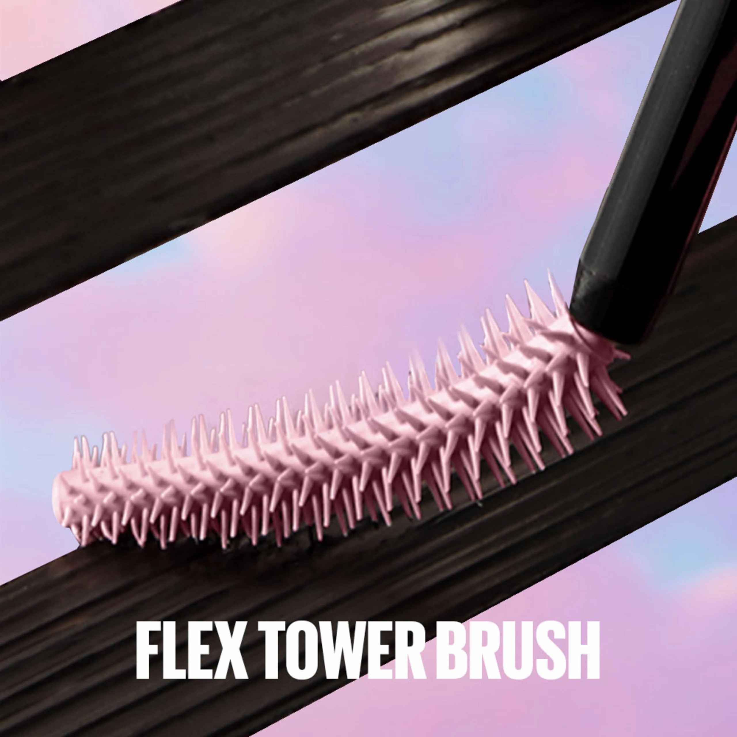 Maybelline Lash Sensational Sky High Waterproof Mascara Makeup, Volumizing, Lengthening, Defining, Curling, Multiplying, Buildable Formula, Brownish Black, 1 Count