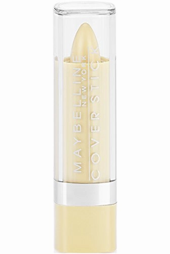 Maybelline New York Cover Stick Corrector Concealer, Yellow Corrects Dark Circles, 0.16 oz.
