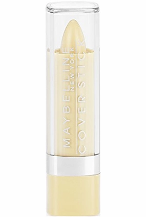 Maybelline New York Cover Stick Corrector Concealer, Yellow Corrects Dark Circles, 0.16 oz.