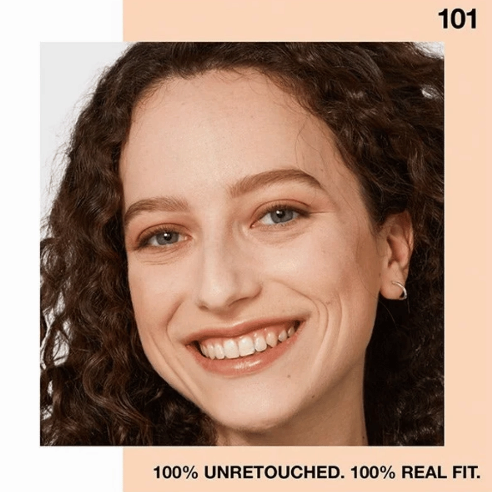 Maybelline New York Fit Me Matte   Poreless Foundation - 101 True Ivory