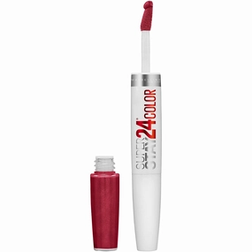 Maybelline New York Superstay 24, 2-step Lipcolor, All Day Cherry 015