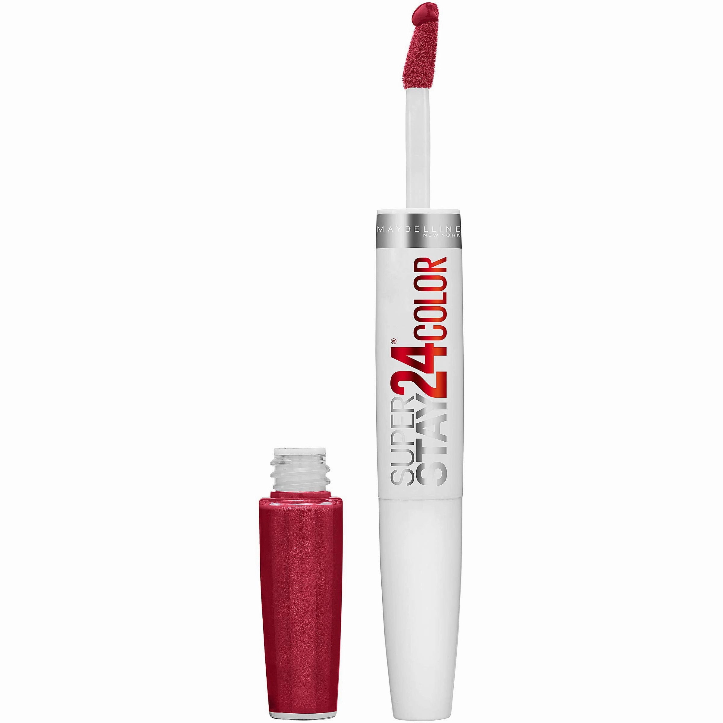 Maybelline New York Superstay 24, 2-step Lipcolor, All Day Cherry 015