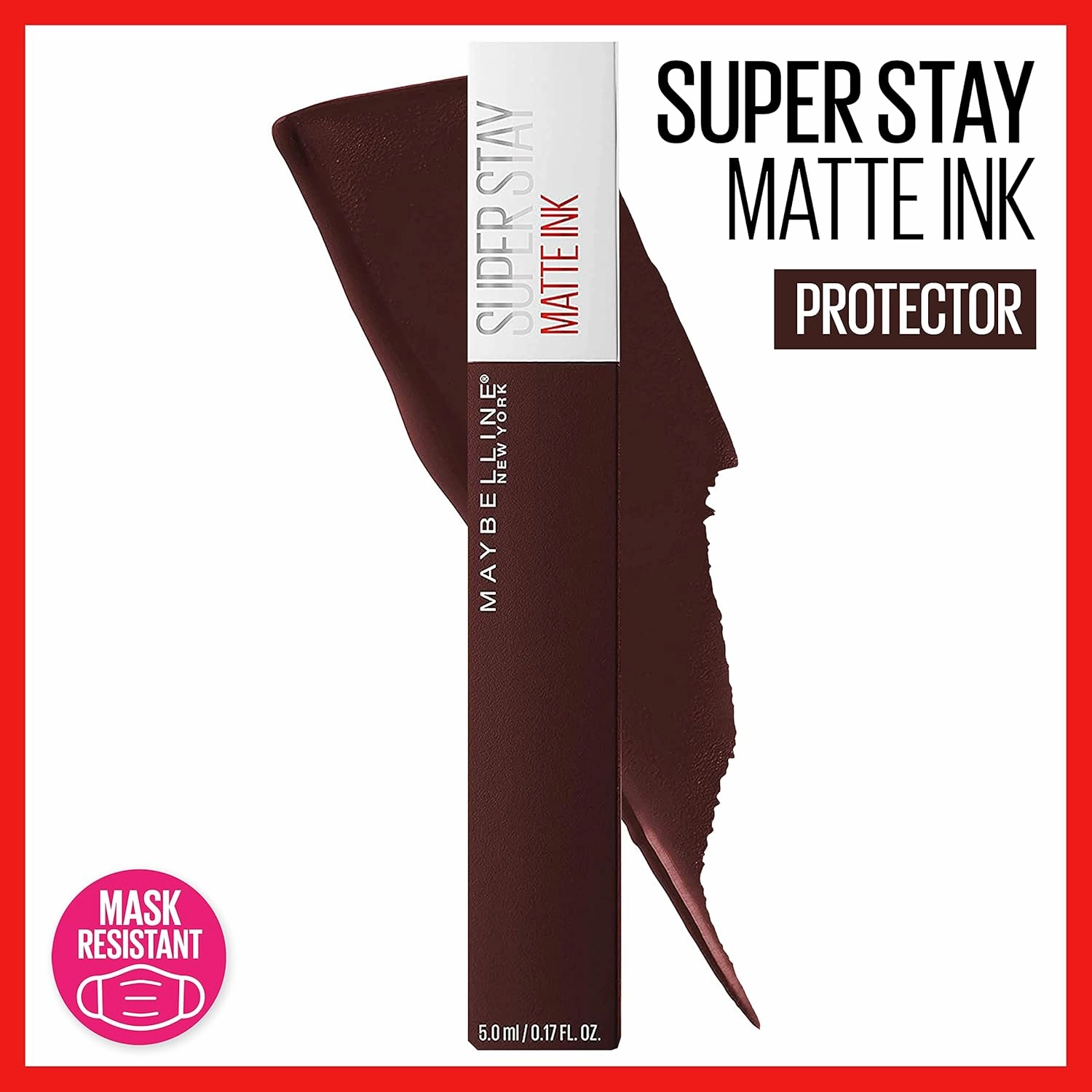 Maybelline New York SuperStay Matte Ink Un-nude Liquid Lipstick, Protector, 0.17 Ounce