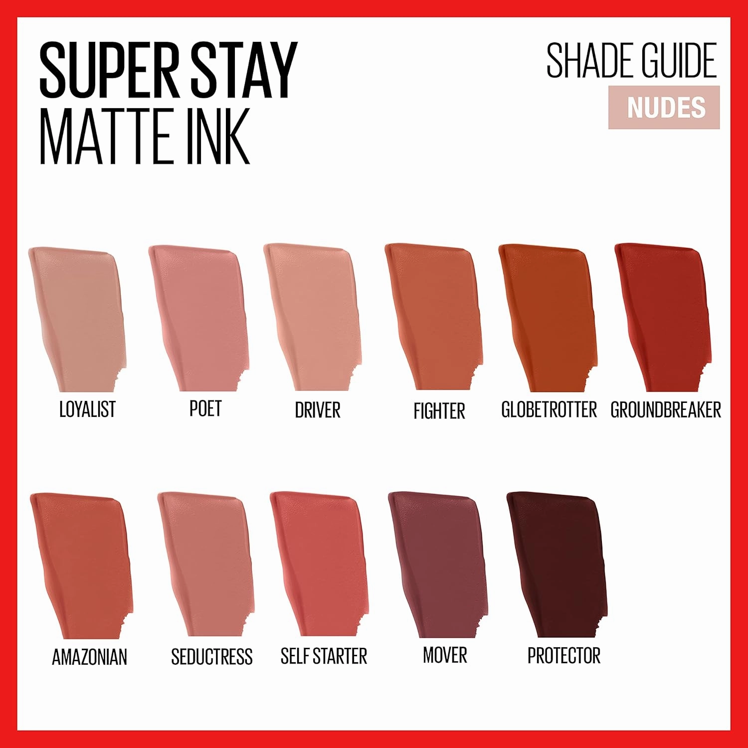 Maybelline New York SuperStay Matte Ink Un-nude Liquid Lipstick, Protector, 0.17 Ounce