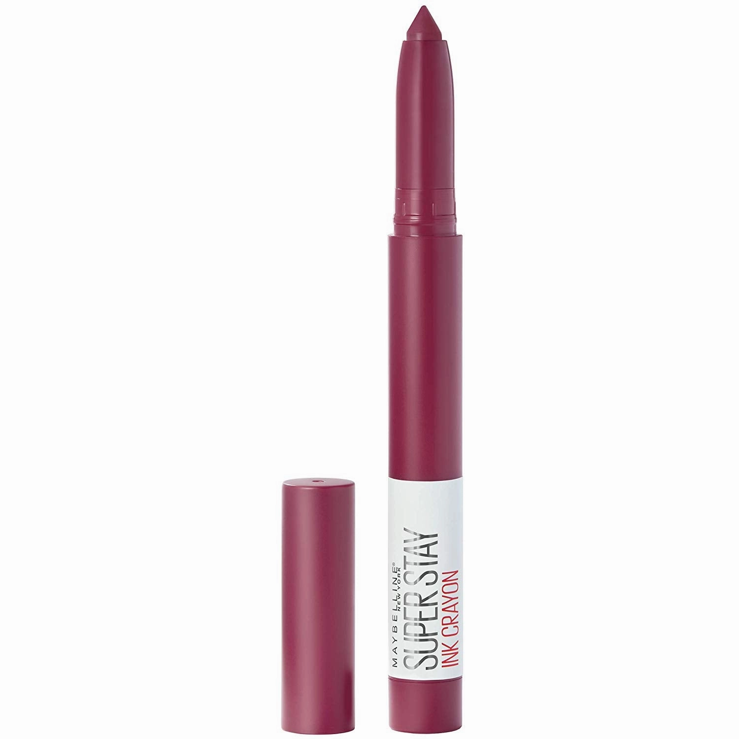 Maybelline SuperStay Ink Crayon Lipstick, Matte Longwear Lipstick Makeup, Lead The Way