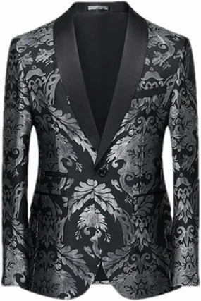 Men Business Banquet Suit Slim Fit Jacket Men's Wedding Prom Party Dress Blazers Man Singer Party Stage Suit Blazers