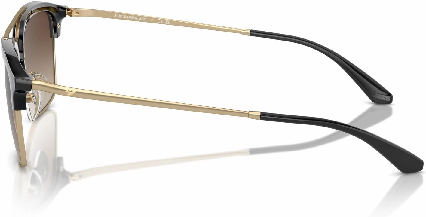 Men's Ea4228 Aviator Sunglasses