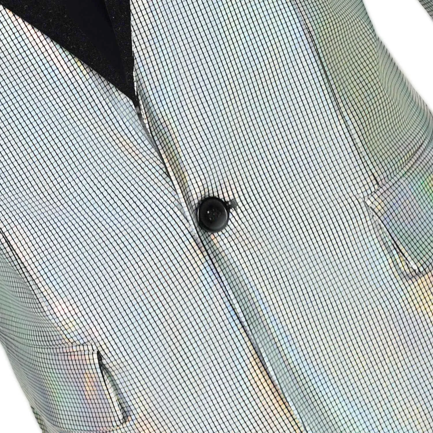 Men's 70s Disco Jacket Sequin Blazer Shiny Party Prom Outfit