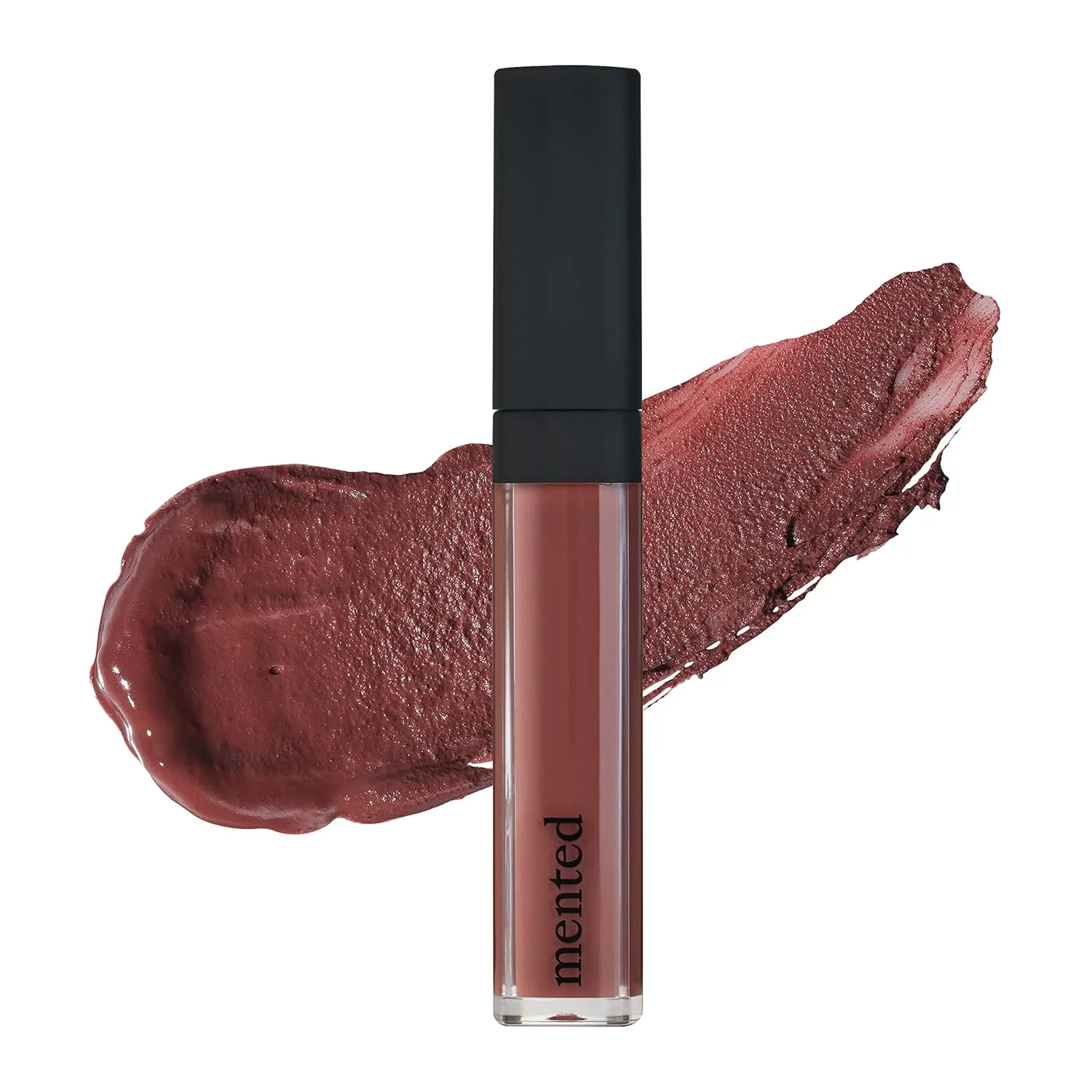 Mented Cosmetics Liquid Lipstick for Women, Velvet Matte Red Lipstick, Waterproof Lip Gloss, Tint, Stain Long Lasting Hydrating Moisturizing, Smudgeproof, Vegan, Plum on Over