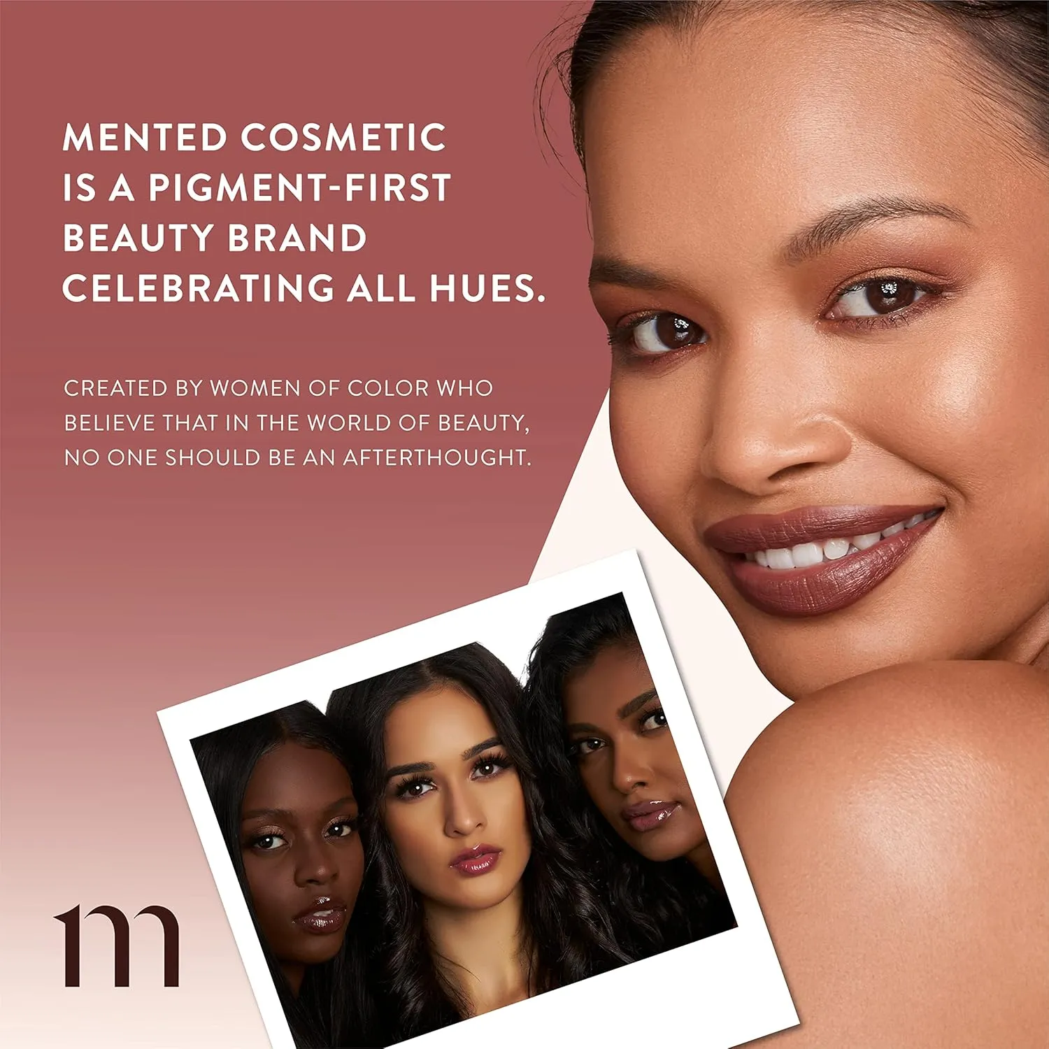 Mented Cosmetics Nude Lipstick for Women, Semi-Matte Long-Lasting Lip Stick, Moisturizing Vegan, Paraben & Cruelty-Free, Enhances All Complexions, Perfect for Everyday Makeup, Foxy Brown