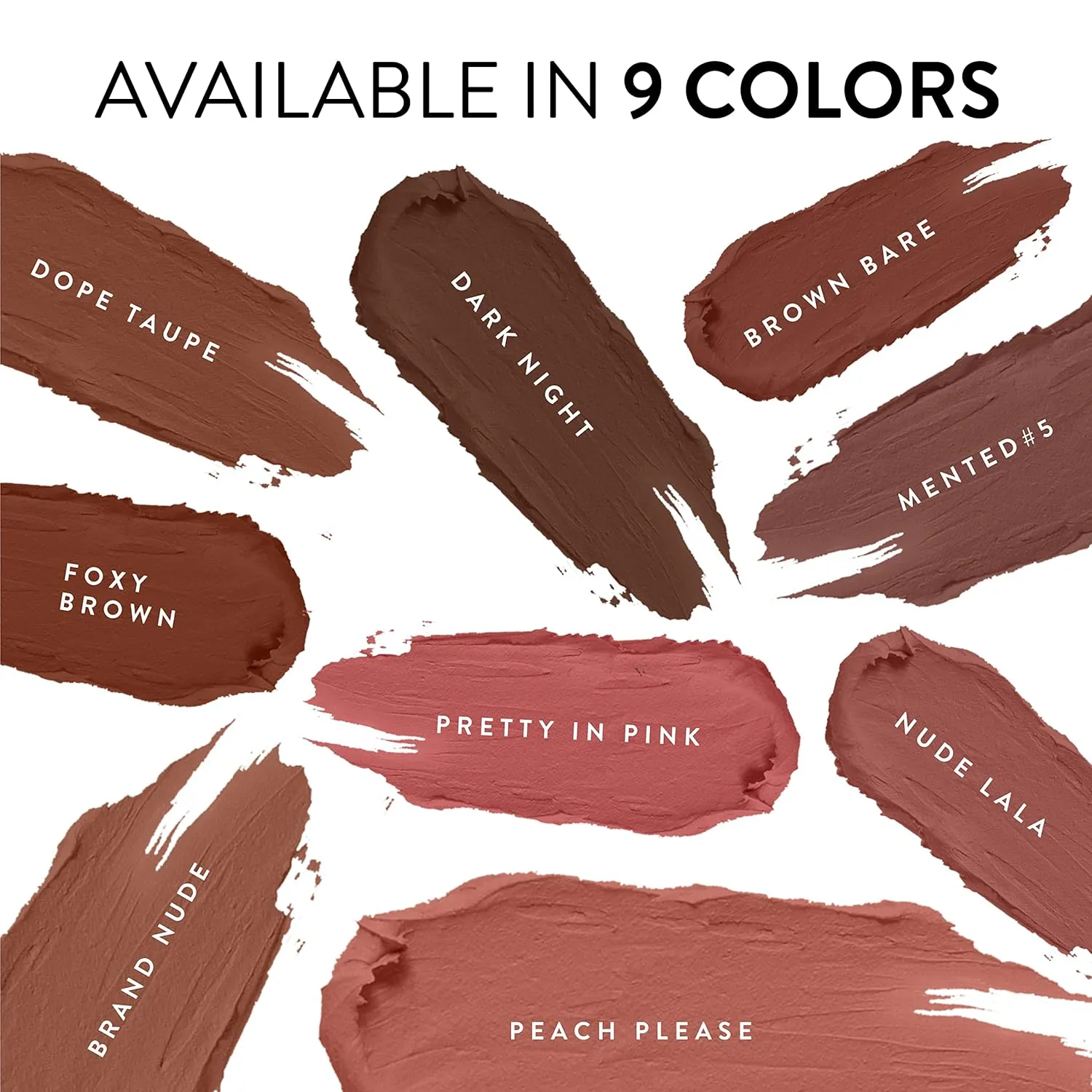 Mented Cosmetics Nude Lipstick for Women, Semi-Matte Long-Lasting Lip Stick, Moisturizing Vegan, Paraben & Cruelty-Free, Enhances All Complexions, Perfect for Everyday Makeup, Foxy Brown