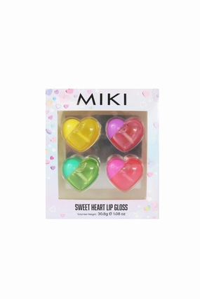 MIKI Sweet Heart Lipgloss Set