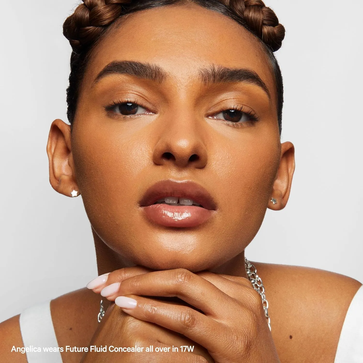 Milk Makeup Future Fluid All Over Cream Concealer - Medium-to-Full Coverage - Up to 12-Hour Wear - Crease-Proof Finish - Vegan, Cruelty Free