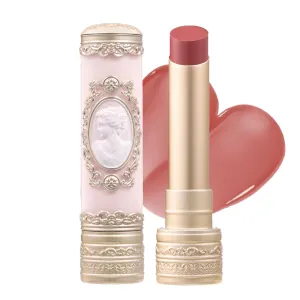 Millefee Antoinette Melting Rouge Lipstick, Highly Moisturizing, Transparent, Yeve, Brevet, Gift, Present, Carving Lip, Melting Texture, Fragrant, MilleFee (04 Peach Ruban)