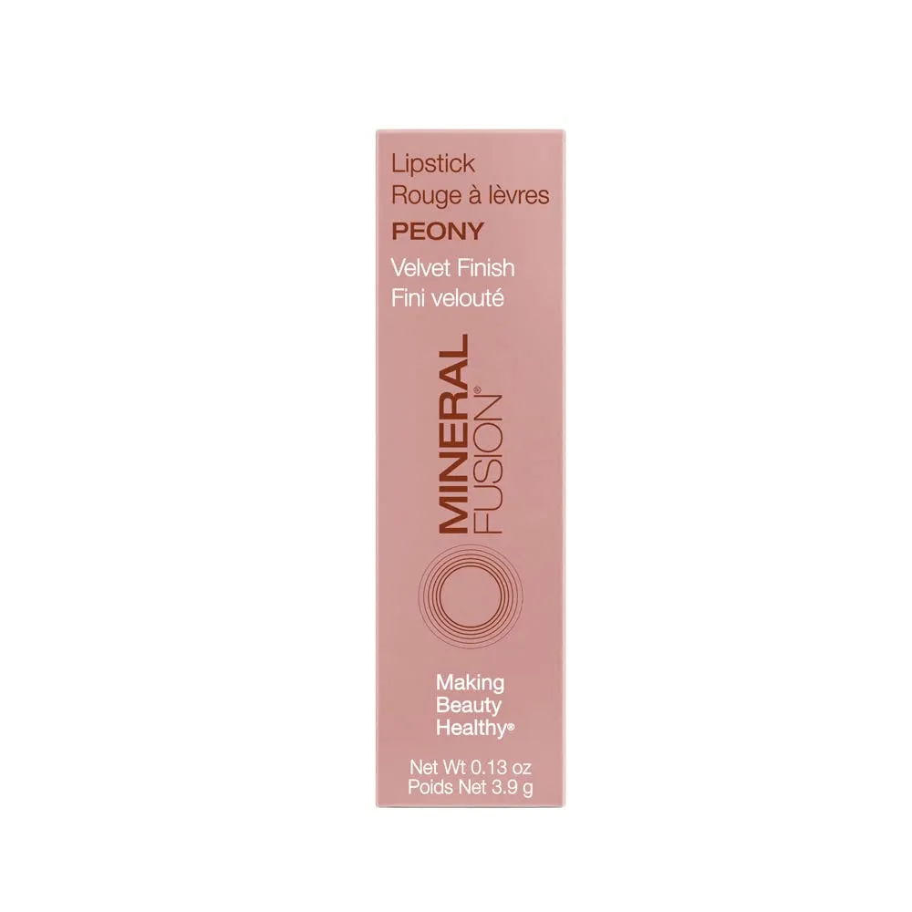 Mineral Fusion Lipstick, Peony, .14 Ounce