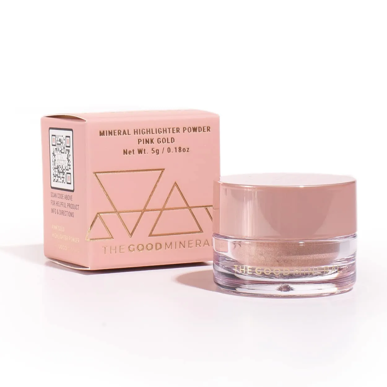 Mineral Gold Highlighter - The Good Mineral (PINK GOLD)