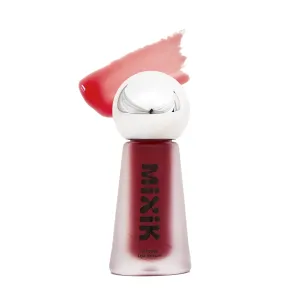 MIXIK Glossy Lip Serum, Ultra-Hydrating Lip Gloss with Blue Agave, Olive & Avocado Oils for Soft and Smooth Lips, Long Lasting Moisture without the Sticky Feel (Wild Raspberry)