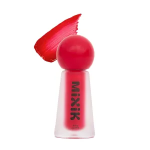 MIXIK Juicy Lip Tint, Hydrating Water-Based Lip Stain and Gloss that feels light and fresh for Dewy and Radiant lips, Formulated with Blue Agave Extract for long lasting Moisturizing (Cherry Pop)