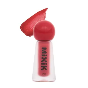 MIXIK Juicy Lip Tint, Hydrating Water-Based Lip Stain and Tint that feels light and fresh for Dewy and Radiant lips, Formulated with Blue Agave Extract for long lasting Moisturizing (Spiced Sangria)