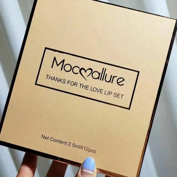 Mocallure 12pc Matte Lipgloss Set