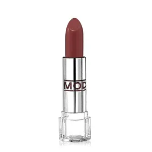 MODE Lustre Lipstick Cocoa Brown Cream 56, Hydrating Creamy Pigment Rich Lip Color, Moisturizing Sweet Almond, Cherry, Avocado Skincare Fruit Oils, Organic Shea Butter, Made in USA