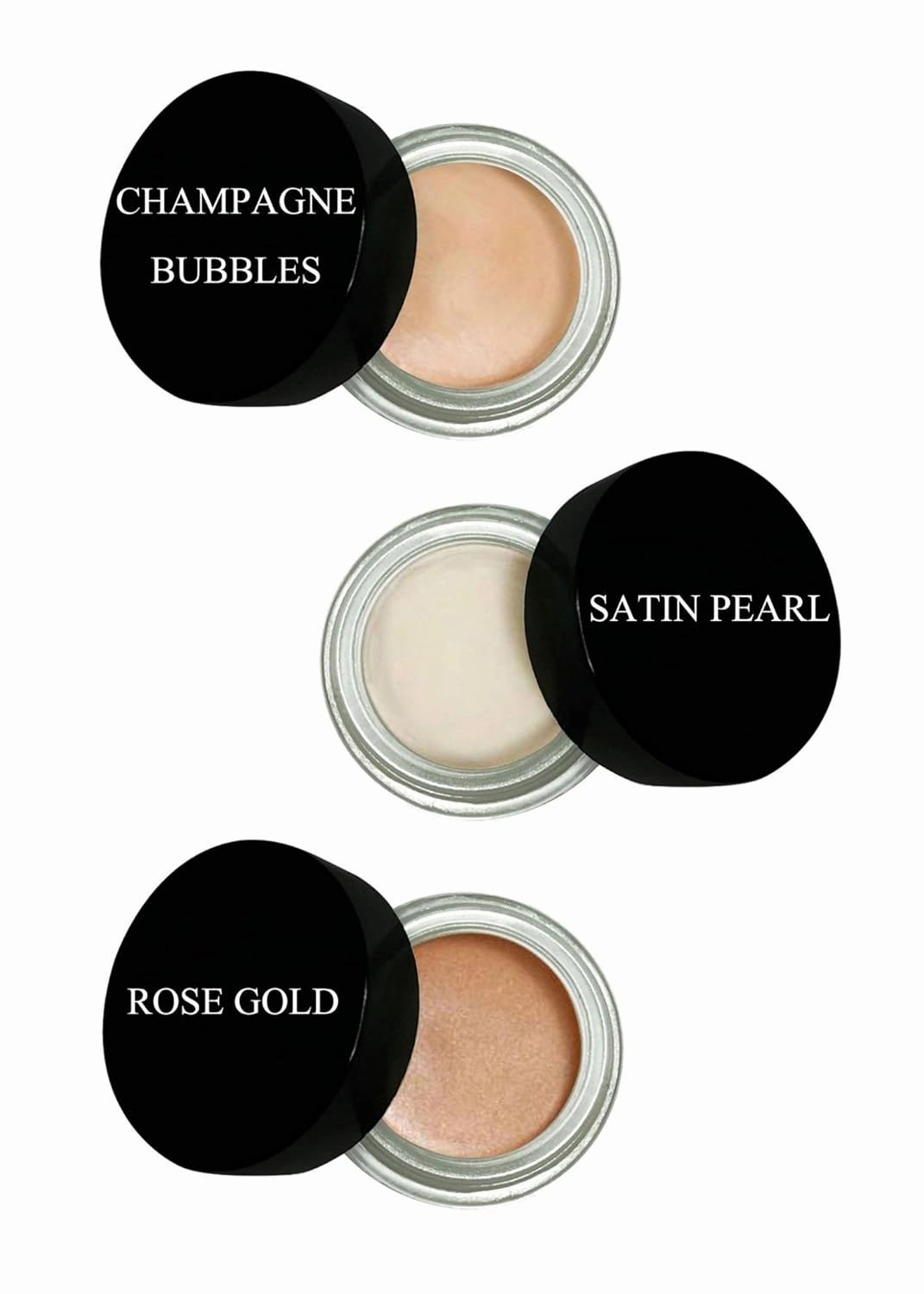 Mom's Secret Organic Creamy Shimmer Luminizer Pot For Eyes, Cheekbones and Lips, All Natural, Vegan, Gluten Free, Cruelty Free, Made in the USA, 0.11 oz. (Rose Gold)