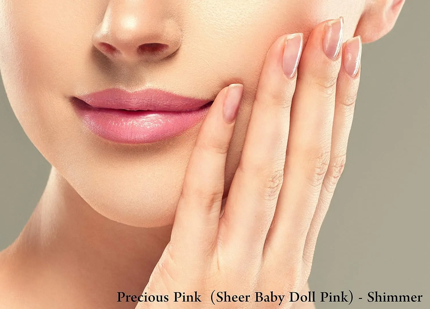 Mom's Secret Natural Lipstick, Organic, Vegan, Gluten Free, Cruelty Free, Slim Package, Made in the USA, 0.07 oz. (Precious Pink Shimmer)