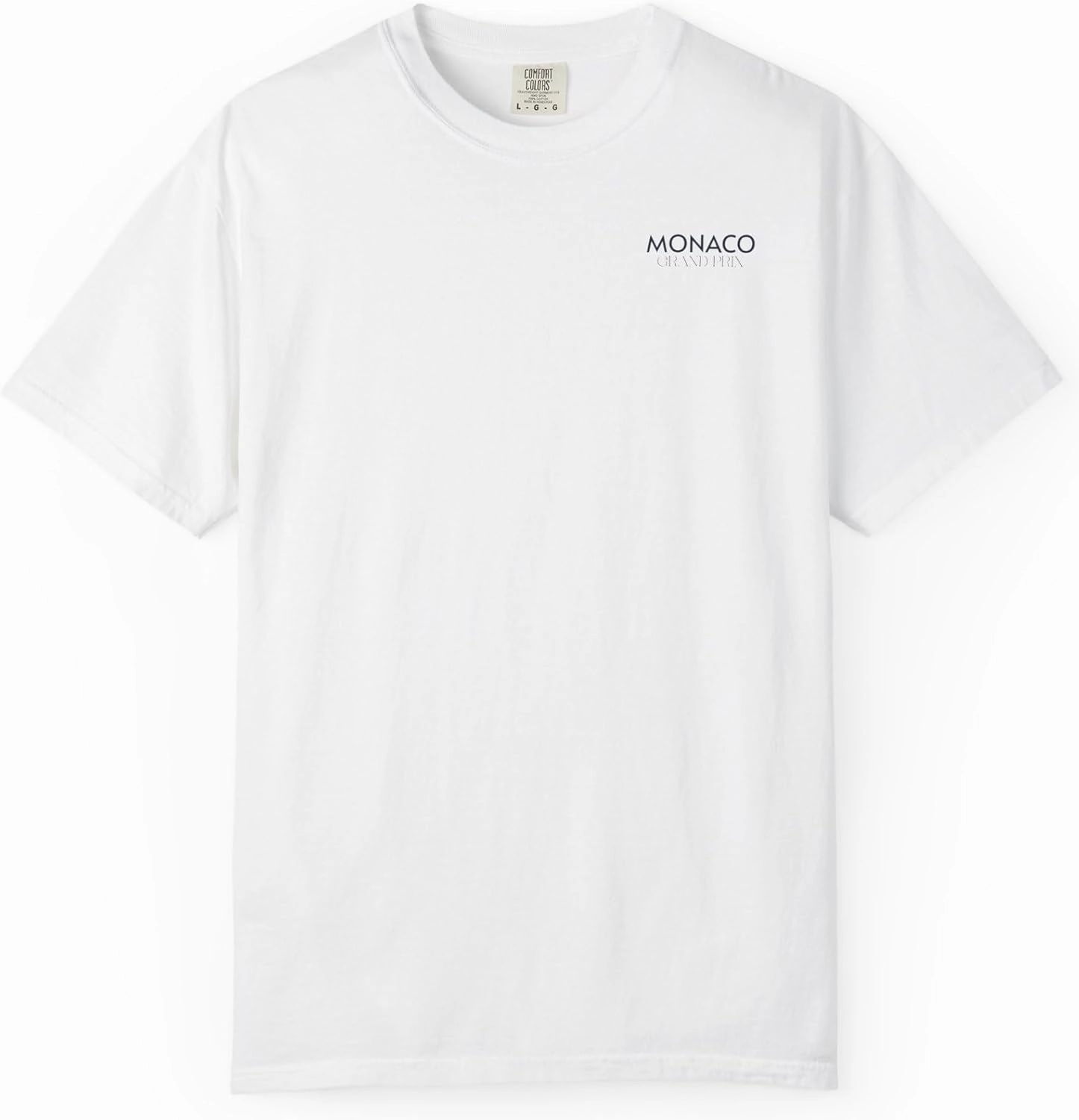 Monaco Sun, Silk & Speed Grand Prix Tee – Where Racing Meets Riviera Glamour | Elegant Coastal-Inspired Design