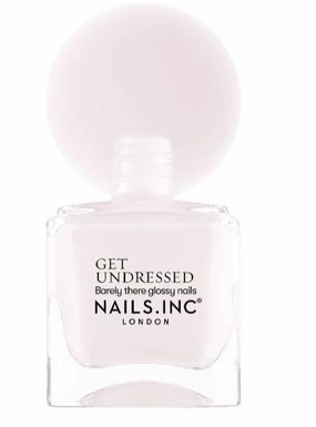Nails Inc Get Undressed Nail Polish - Hey Sweet Cheeks (sheer peachy nude) 14 ml / 0.47 fl oz.