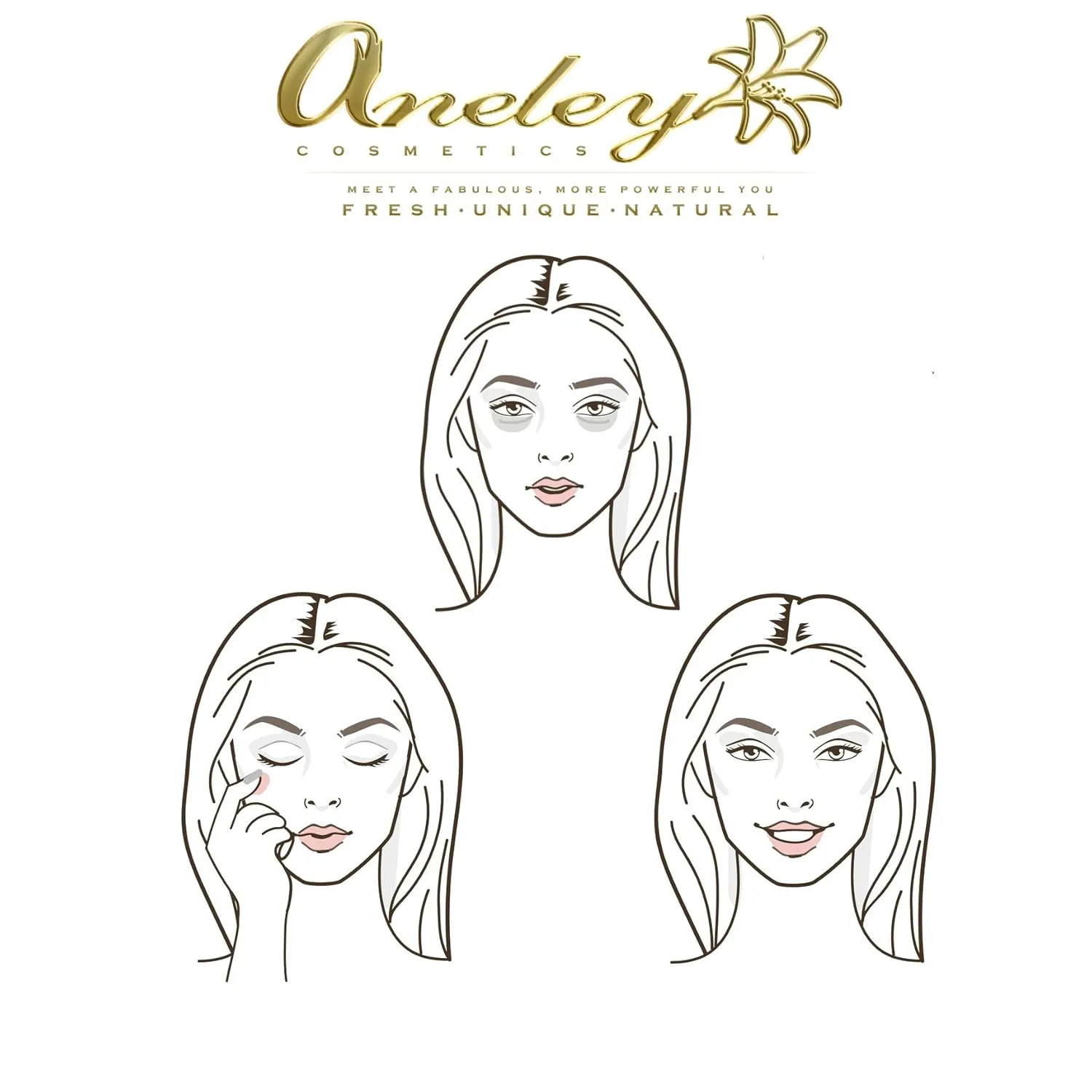 Natural Concealer makeup certified organic ingredients cruelty free vegan gluten free creamy soothing healing nourishing and hydrating formula for flawless complexion perfect coverage (Sassy)
