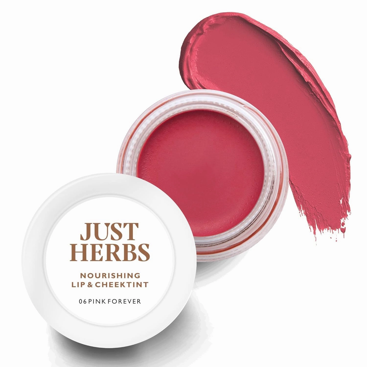 Natural Lip & Cheek Tint, Blush For Women- SLS, Chemical & Paraben Free | Shade name - Pink Forever