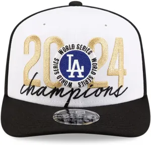 New Era 9SEVENTY Los Angeles Dodgers World Series Champions Locker Room Model Cap, Black, One Size