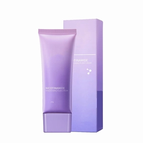Niacinamide Isolation Cream for Face,5-in-1multi-cream Functions,Concealer Smooth All Day Long,Brighting and Long-Lasting