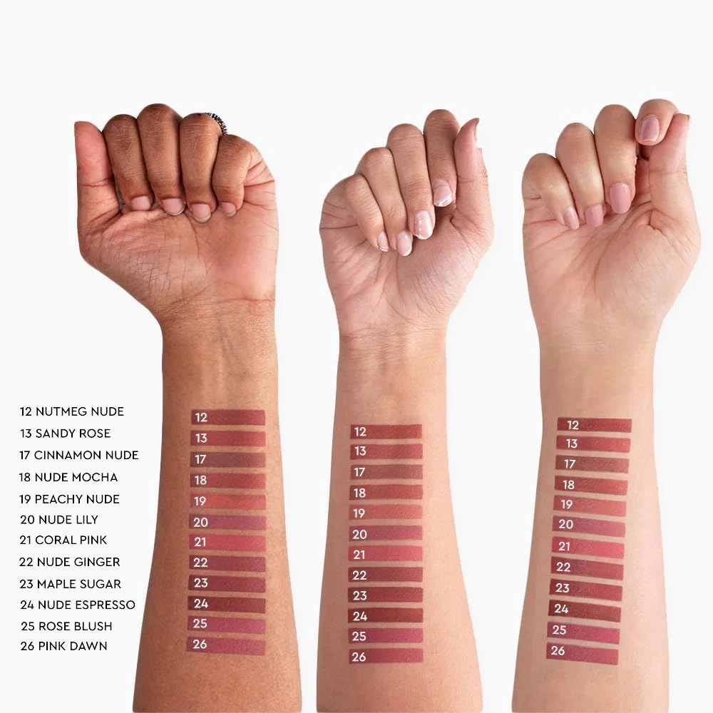 Non-Stop Airy Matte Liquid Lipstick - Ladybird Red | Transferproof I Waterproof lipstick Long Lasting I Apricot & Avocado Oil | 100% Vegan | 5ml | No Parabens, No Toxins