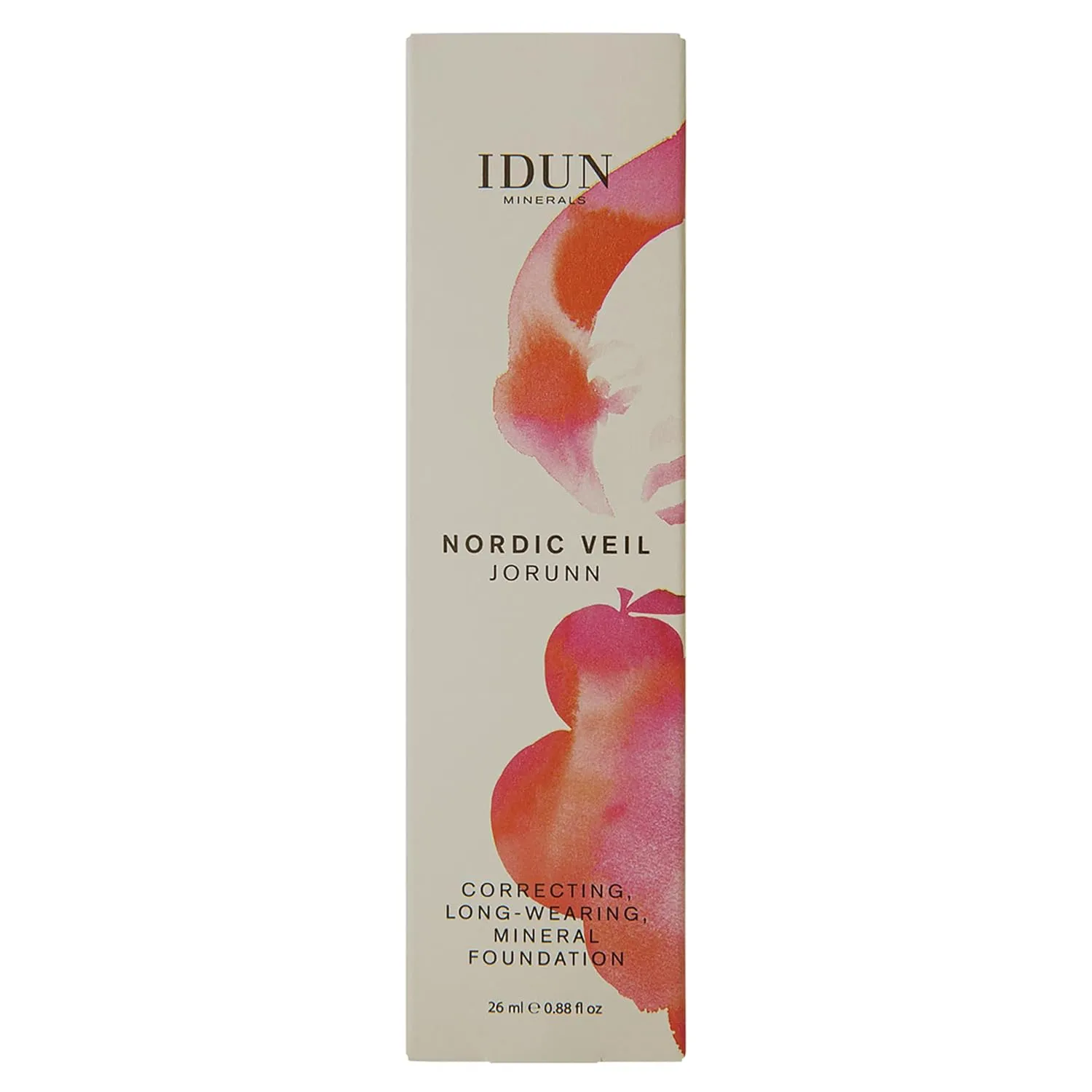 Nordic Veil Foundation - Full and Poreless Coverage, Long Lasting, Soft Matte Finish - Purified and Safe for Sensitive Skin - 301 Jorunn - Extra Light Neutral - 0.88 oz